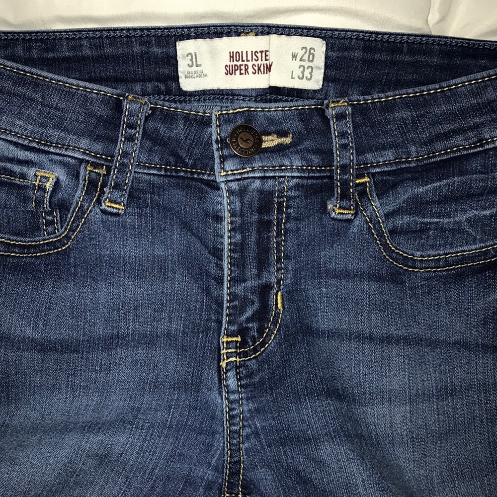 Hollister skinny jeans size 3 long